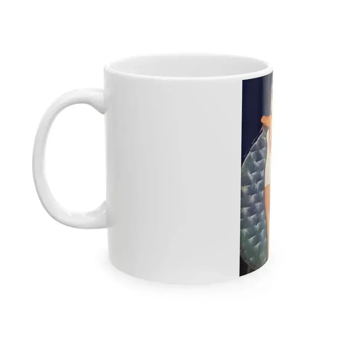 Allison Hayes #163 (Vintage Female Icon) White Coffee Mug - Go Mug Yourself