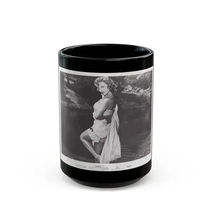 Allison Hayes #165 (Vintage Female Icon) Black Coffee Mug 15oz - Go Mug Yourself