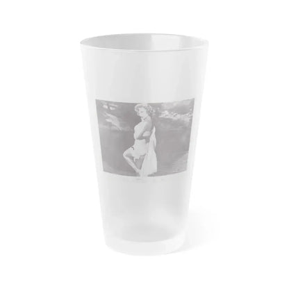 Allison Hayes #165 (Vintage Female Icon) Frosted Pint Glass 16oz 16oz Frosted - Go Mug Yourself