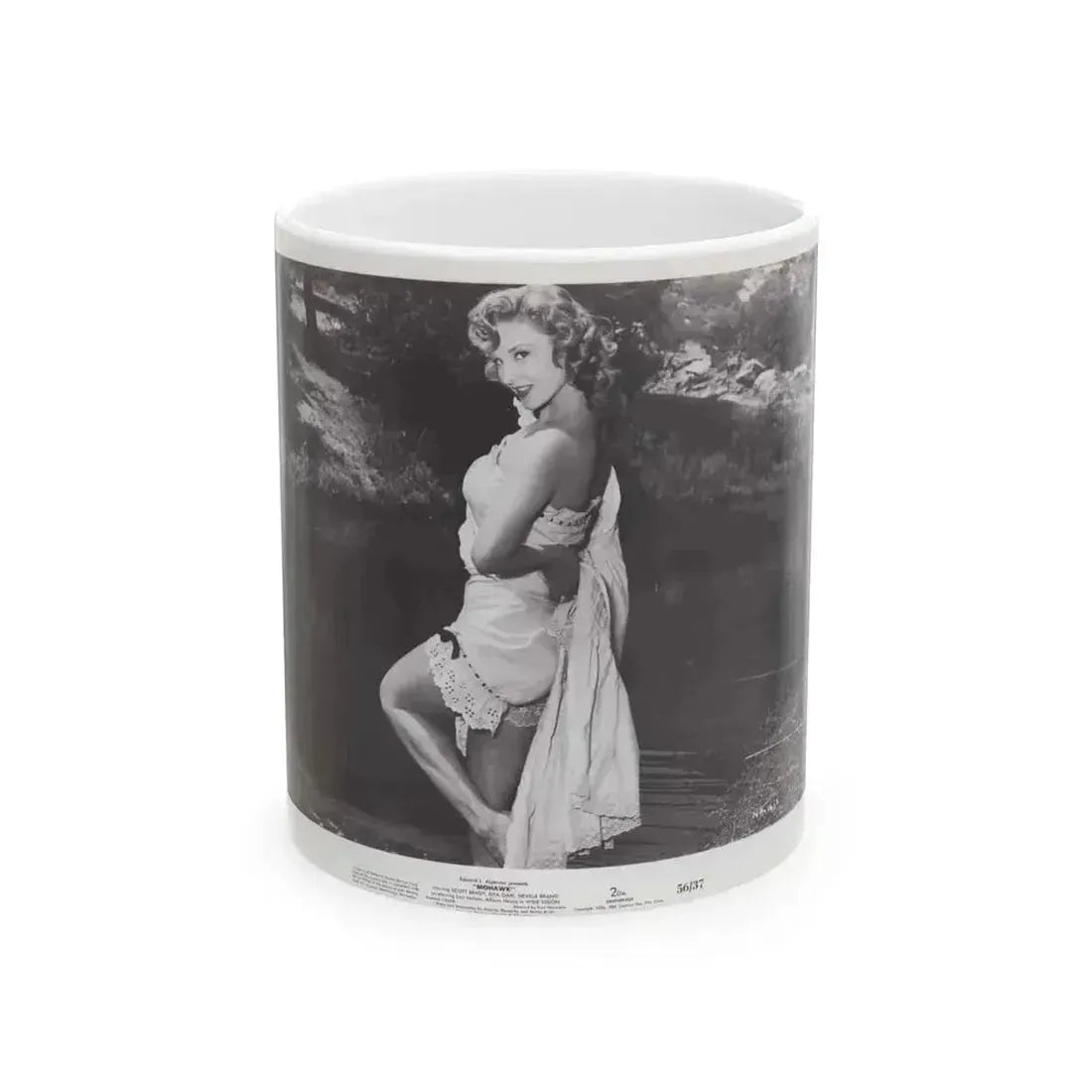 Allison Hayes #165 (Vintage Female Icon) White Coffee Mug 11oz - Go Mug Yourself