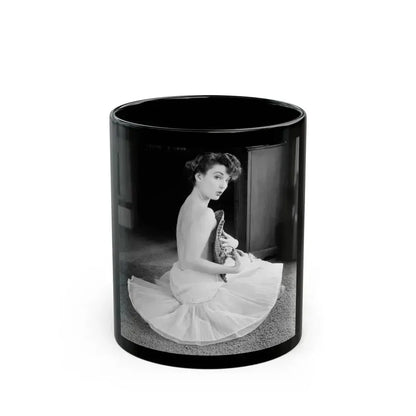 Allison Hayes #172 (Vintage Female Icon) Black Coffee Mug 11oz - Go Mug Yourself