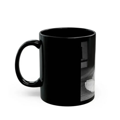 Allison Hayes #172 (Vintage Female Icon) Black Coffee Mug - Go Mug Yourself