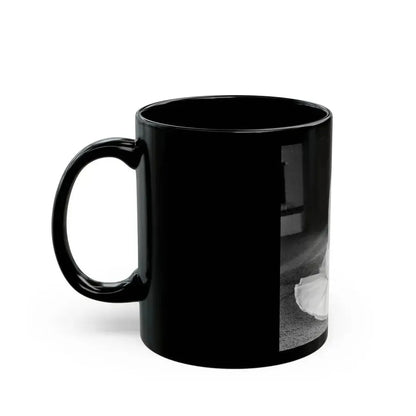 Allison Hayes #172 (Vintage Female Icon) Black Coffee Mug - Go Mug Yourself