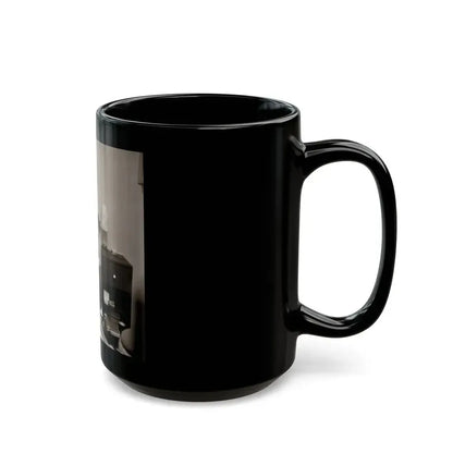 Allison Hayes #173_1 (Vintage Female Icon) Black Coffee Mug - Go Mug Yourself