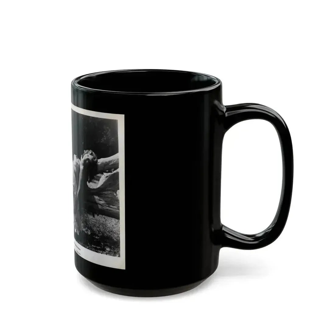 Allison Hayes #174 (Vintage Female Icon) Black Coffee Mug - Go Mug Yourself