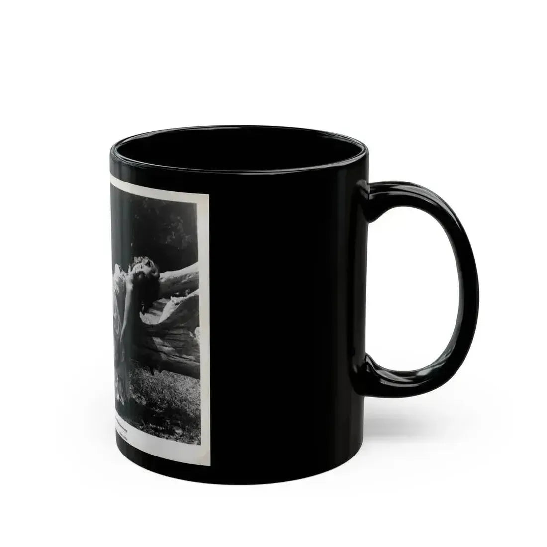 Allison Hayes #174 (Vintage Female Icon) Black Coffee Mug - Go Mug Yourself