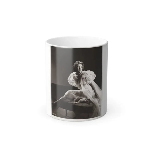 Allison Hayes #177 (Vintage Female Icon) Color Changing Coffee Mug 11oz - Go Mug Yourself