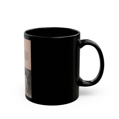 Allison Hayes #178 - 1 Page of 1 with, 2 B&W Photos & Caption from Bold Pocket Mag. Jan. '56 (Vintage Female Icon) Black Coffee Mug - Go Mug Yourself