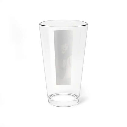 Allison Hayes #180 - 1 B&W Photo from GenT Magazine Oct. '58 Page 59 (Vintage Female Icon) Pint Glass 16oz - Go Mug Yourself