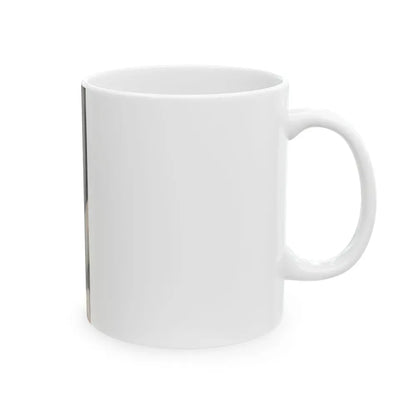 Allison Hayes #180 - 1 B&W Photo from GenT Magazine Oct. '58 Page 59 (Vintage Female Icon) White Coffee Mug - Go Mug Yourself