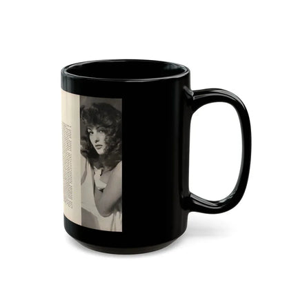 Allison Hayes #180 - Pages 3 & 4 of 5 with, 2 B&W Photos &  Article Continued from GenT Mag. Oct. '58 (Vintage Female Icon) Black Coffee Mug - Go Mug Yourself