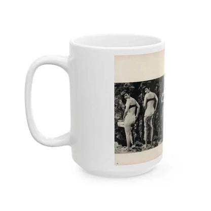 Allison Hayes #180 - Pages 3 & 4 of 5 with, 2 B&W Photos &  Article Continued from GenT Mag. Oct. '58 (Vintage Female Icon) White Coffee Mug - Go Mug Yourself