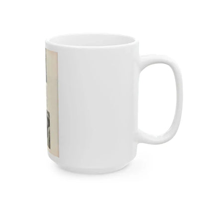 Allison Hayes #181 - Pages 5 of 5 with, 3 B&W Photos & End of Article from GenT Mag. Oct. '58 (Vintage Female Icon) White Coffee Mug - Go Mug Yourself