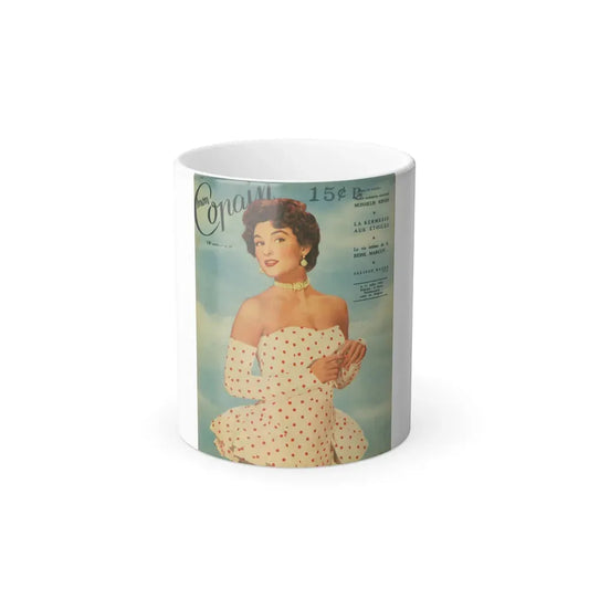Allison Hayes #189 (Vintage Female Icon) Color Changing Coffee Mug 11oz - Go Mug Yourself
