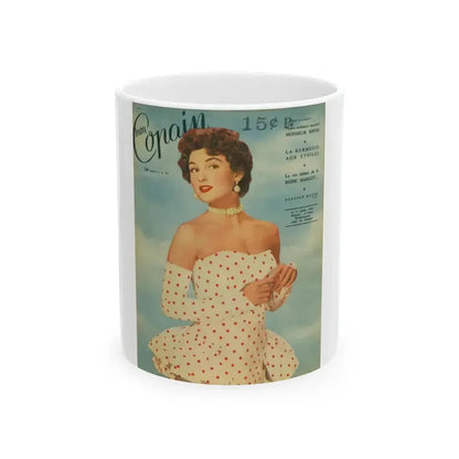 Allison Hayes #189 (Vintage Female Icon) White Coffee Mug 11oz - Go Mug Yourself