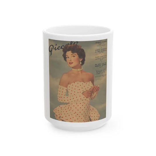 Allison Hayes #189_1 (Vintage Female Icon) White Coffee Mug 15oz - Go Mug Yourself