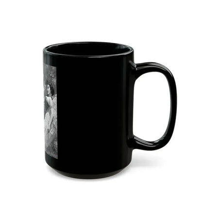 Allison Hayes #19 (Vintage Female Icon) Black Coffee Mug - Go Mug Yourself