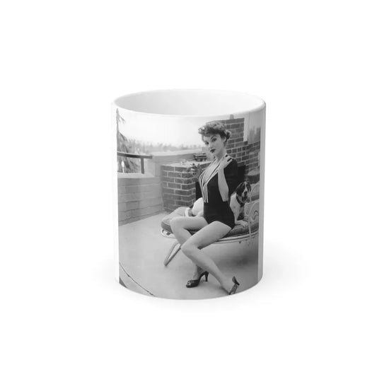 Allison Hayes #190 (Vintage Female Icon) Color Changing Mug 11oz 11oz - Go Mug Yourself