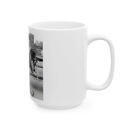 Allison Hayes #190 (Vintage Female Icon) White Coffee Mug - Go Mug Yourself