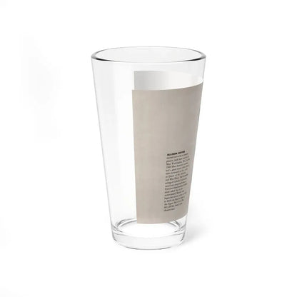 Allison Hayes #192 - Modern Screen Pin-Ups Mag. Issue #1 (Vintage Female Icon) Pint Glass 16oz - Go Mug Yourself