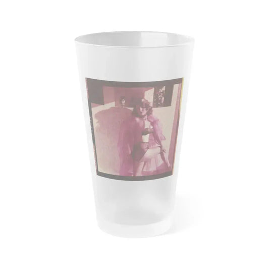 Allison Hayes #197 (Vintage Female Icon) Frosted Pint Glass 16oz 16oz Frosted - Go Mug Yourself