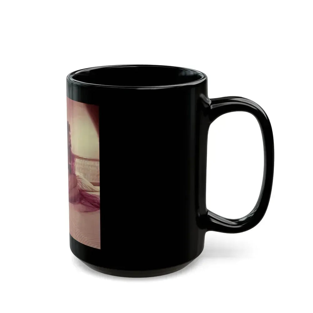 Allison Hayes #198 (Vintage Female Icon) Black Coffee Mug - Go Mug Yourself