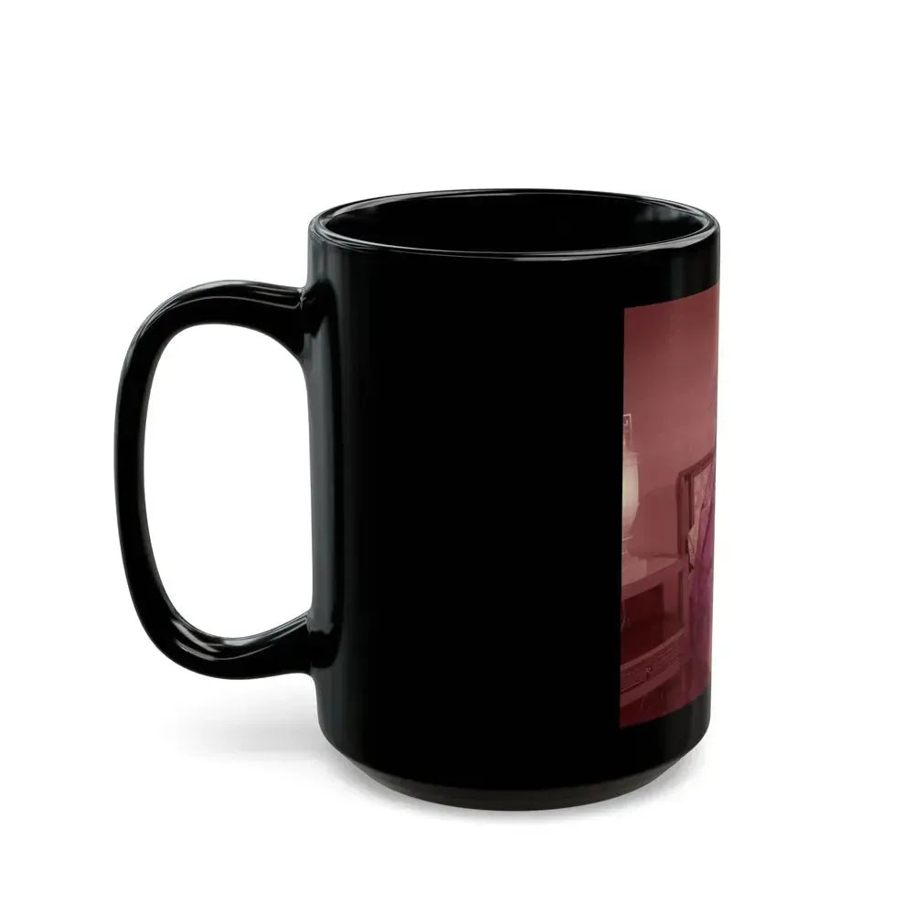 Allison Hayes #198 (Vintage Female Icon) Black Coffee Mug - Go Mug Yourself
