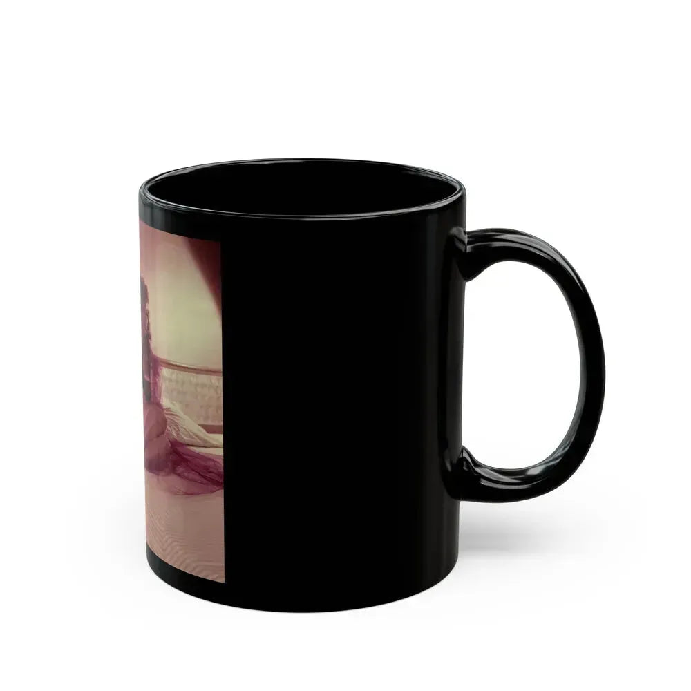 Allison Hayes #198 (Vintage Female Icon) Black Coffee Mug - Go Mug Yourself