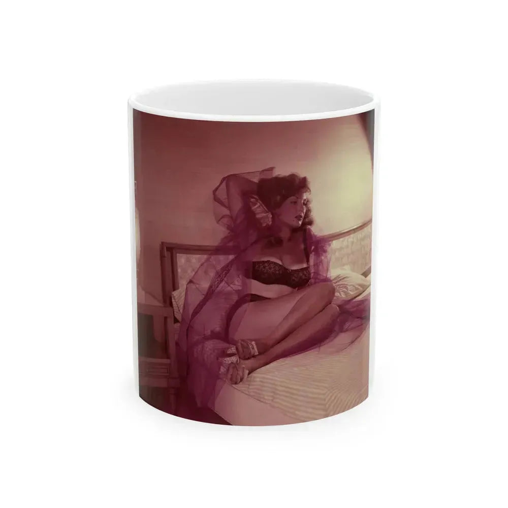 Allison Hayes #198 (Vintage Female Icon) White Coffee Mug 11oz - Go Mug Yourself