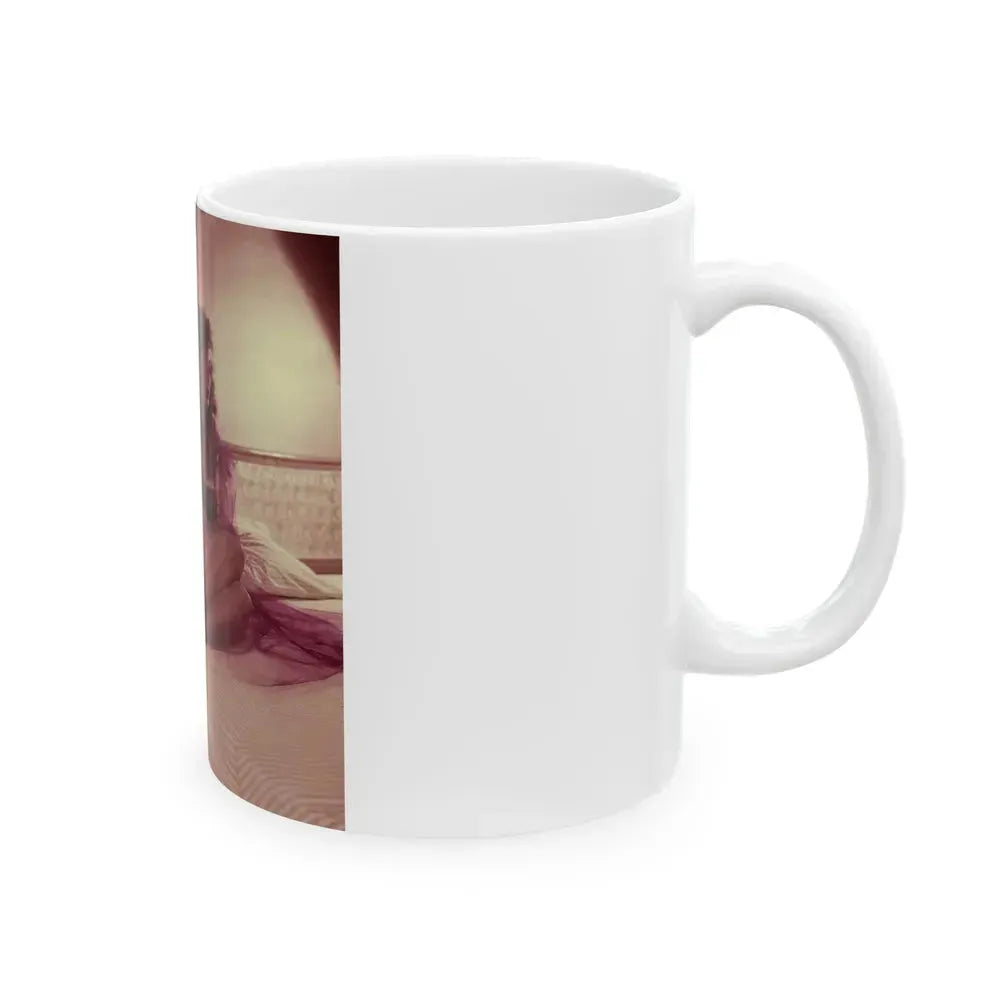 Allison Hayes #198 (Vintage Female Icon) White Coffee Mug - Go Mug Yourself