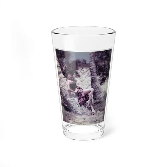 Allison Hayes #20 - 8x10 Color Vintage Full Body Glamour Photo (Vintage Female Icon) Pint Glass 16oz 16oz - Go Mug Yourself
