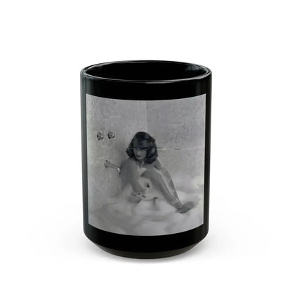 Allison Hayes #202 (Vintage Female Icon) Black Coffee Mug 15oz - Go Mug Yourself