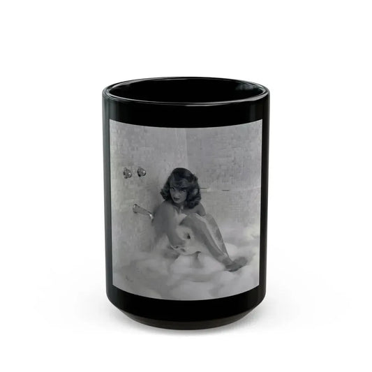 Allison Hayes #202 (Vintage Female Icon) Black Coffee Mug 15oz - Go Mug Yourself