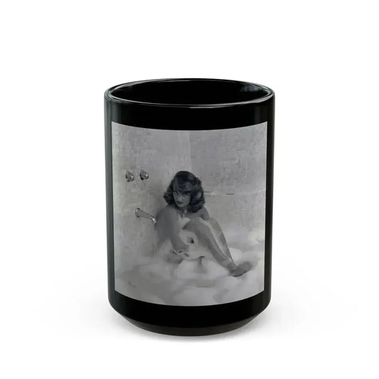 Allison Hayes #202 (Vintage Female Icon) Black Coffee Mug 15oz - Go Mug Yourself