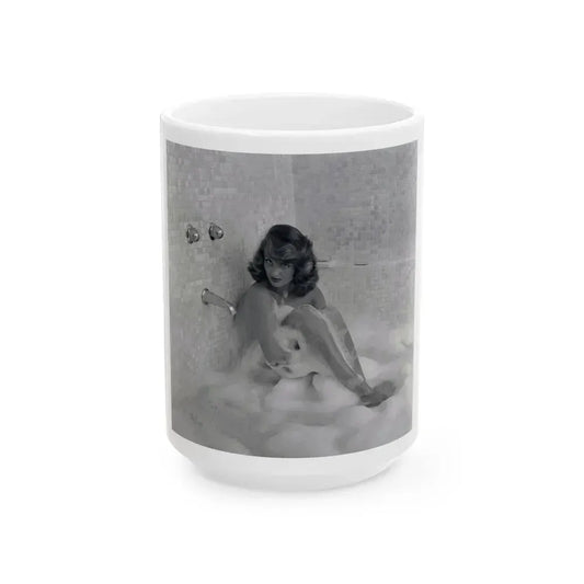 Allison Hayes #202 (Vintage Female Icon) White Coffee Mug 15oz - Go Mug Yourself