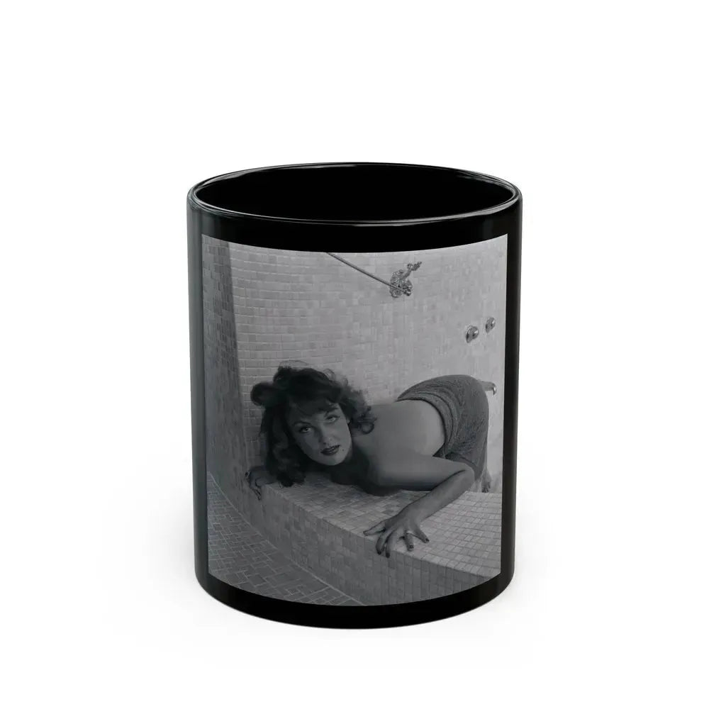 Allison Hayes #203 (Vintage Female Icon) Black Coffee Mug 11oz - Go Mug Yourself