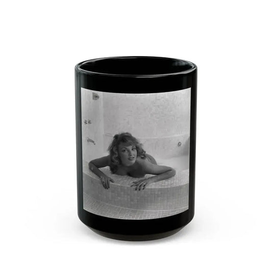 Allison Hayes #204 (Vintage Female Icon) Black Coffee Mug 15oz - Go Mug Yourself