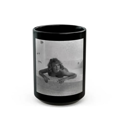 Allison Hayes #204 (Vintage Female Icon) Black Coffee Mug 15oz - Go Mug Yourself