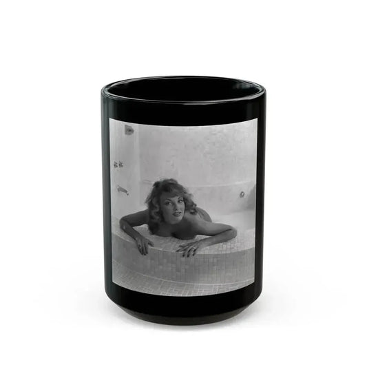 Allison Hayes #204 (Vintage Female Icon) Black Coffee Mug 15oz - Go Mug Yourself