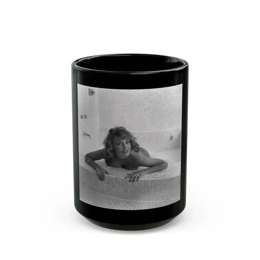 Allison Hayes #204 (Vintage Female Icon) Black Coffee Mug 15oz - Go Mug Yourself