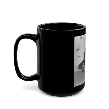 Allison Hayes #204 (Vintage Female Icon) Black Coffee Mug - Go Mug Yourself