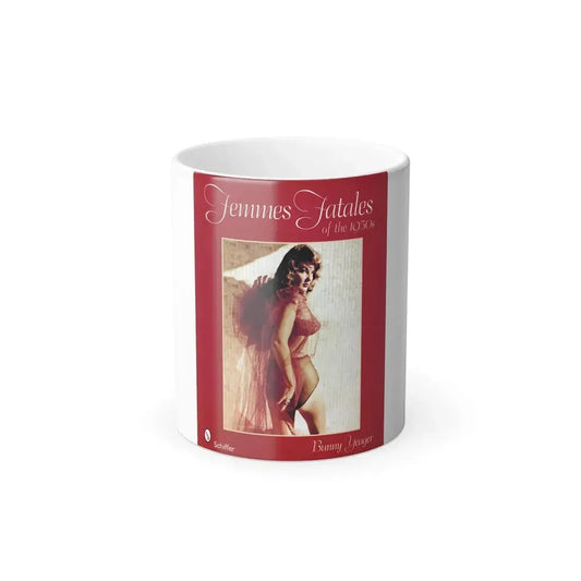 Allison Hayes #205 - Allison in Color on the cover of Femmes Fatales Of The 1950's (Vintage Female Icon) Color Changing Mug 11oz 11oz - Go Mug Yourself