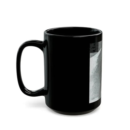 Allison Hayes #207 - Pages 9 with 1 B&W Photo from Femmes Fatales Of The 1950's (Vintage Female Icon) Black Coffee Mug - Go Mug Yourself
