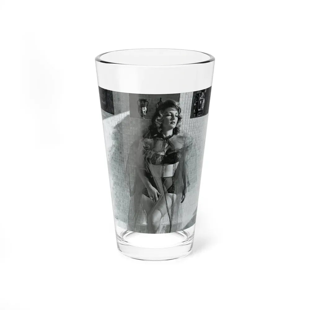 Allison Hayes #207 - Pages 9 with 1 B&W Photo from Femmes Fatales Of The 1950's (Vintage Female Icon) Pint Glass 16oz 16oz - Go Mug Yourself