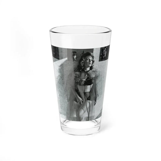 Allison Hayes #207 - Pages 9 with 1 B&W Photo from Femmes Fatales Of The 1950's (Vintage Female Icon) Pint Glass 16oz 16oz - Go Mug Yourself