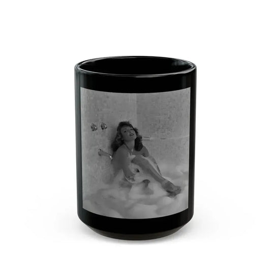 Allison Hayes #211 (Vintage Female Icon) Black Coffee Mug 15oz - Go Mug Yourself