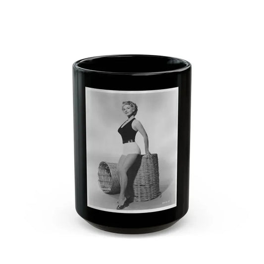 Allison Hayes #212 (Vintage Female Icon) Black Coffee Mug 15oz - Go Mug Yourself