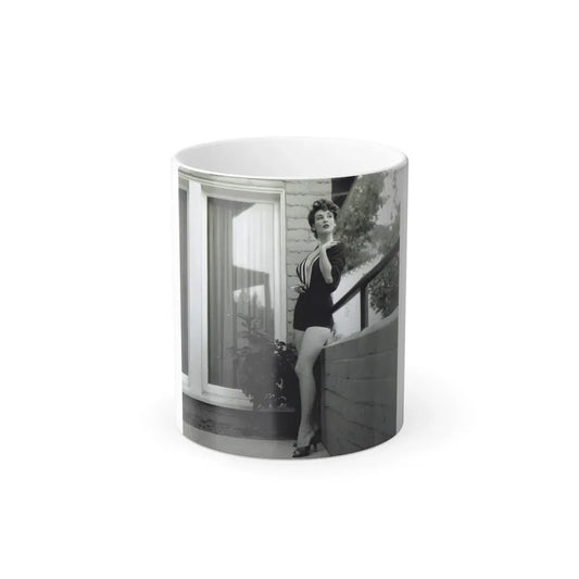 Allison Hayes #213 (Vintage Female Icon) Color Changing Coffee Mug 11oz - Go Mug Yourself