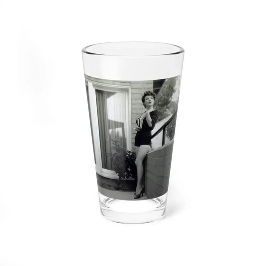 Allison Hayes #213 (Vintage Female Icon) Pint Glass 16oz 16oz - Go Mug Yourself
