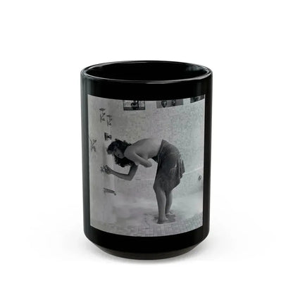 Allison Hayes #215 (Vintage Female Icon) Black Coffee Mug 15oz - Go Mug Yourself